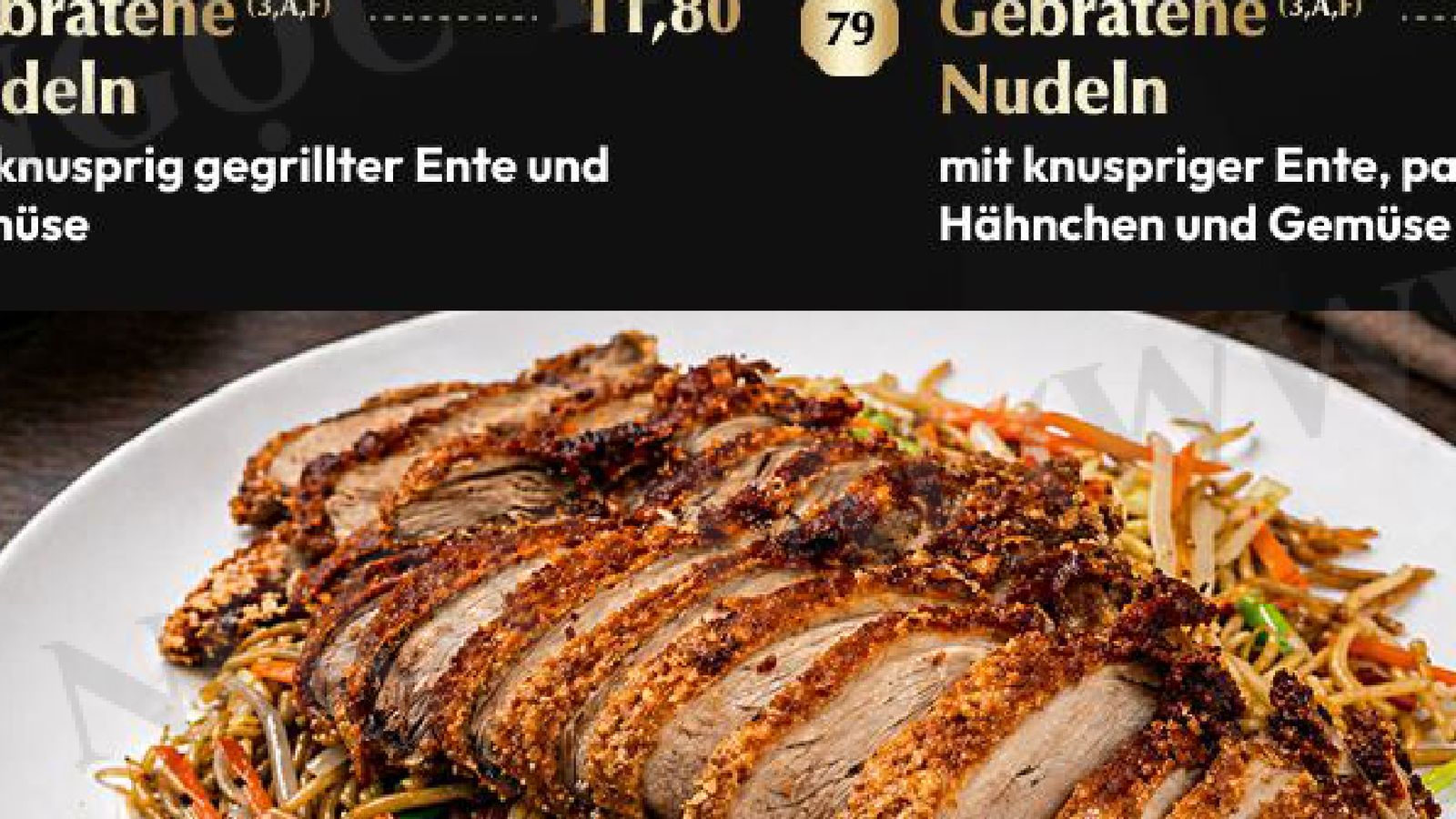 Asiatische Spezialitäten im WOK Asia Restaurant